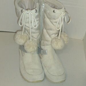 Coach Suede Juniper Boots winter quilted boots size6.5